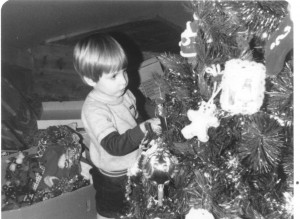 Jeremy Decorating Tree